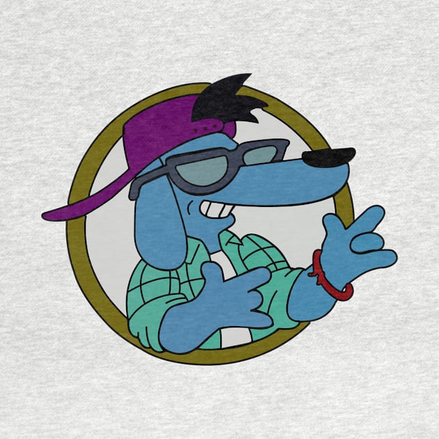 Retro Poochie the Dog by FlyAsAKite